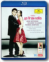 Verdi - La Traviata / Anna Netrebko, Rolando Villazon, Thomas Hampson (Blu-ray) Формат: Blu-ray (PAL) (Keep case) Дистрибьютор: Universal Music Russia Региональный код: А, B, С Количество слоев: BD-50 (2 инфо 13368k.